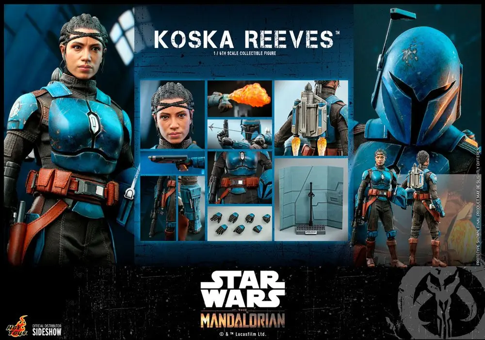 Star Wars The Mandalorian Figurka Akcji 1/6 Koska Reeves 28 cm zdjęcie produktu