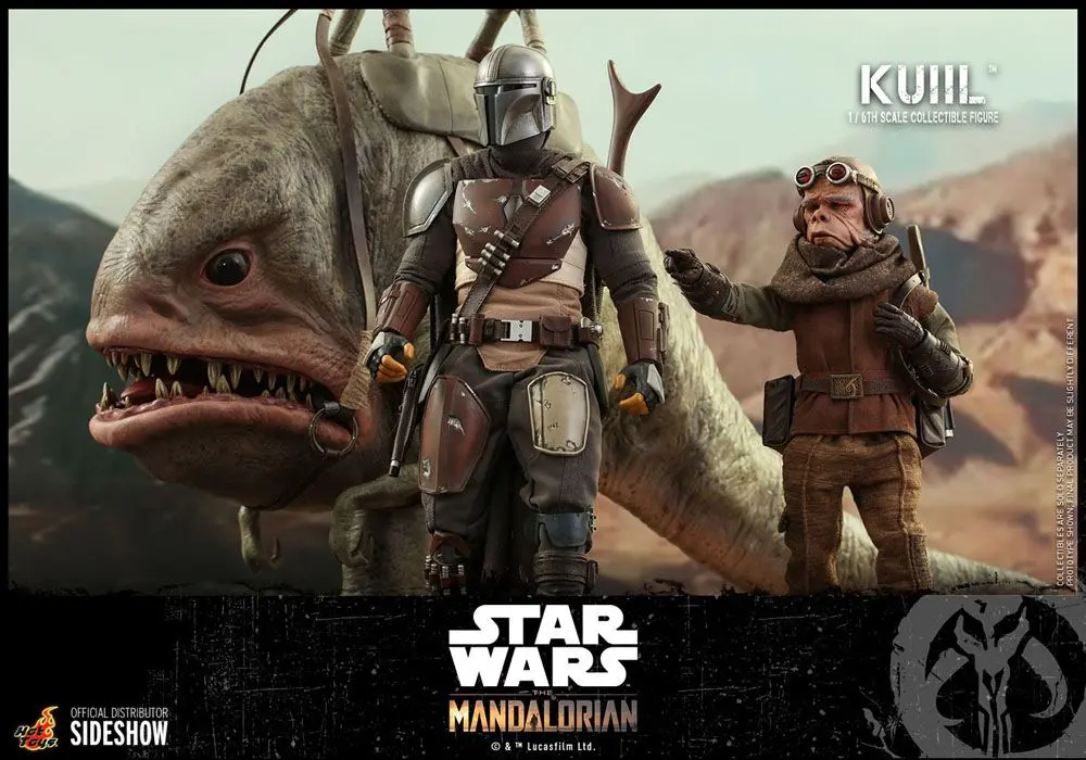 Star Wars The Mandalorian Figurka Akcji 1/6 Kuiil 25 cm zdjęcie produktu