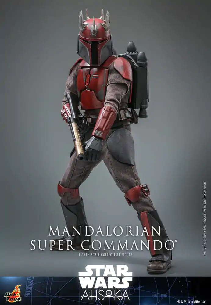 Star Wars: The Mandalorian Figurka Akcji 1/6 Mandalorian Super Commando 31 cm zdjęcie produktu