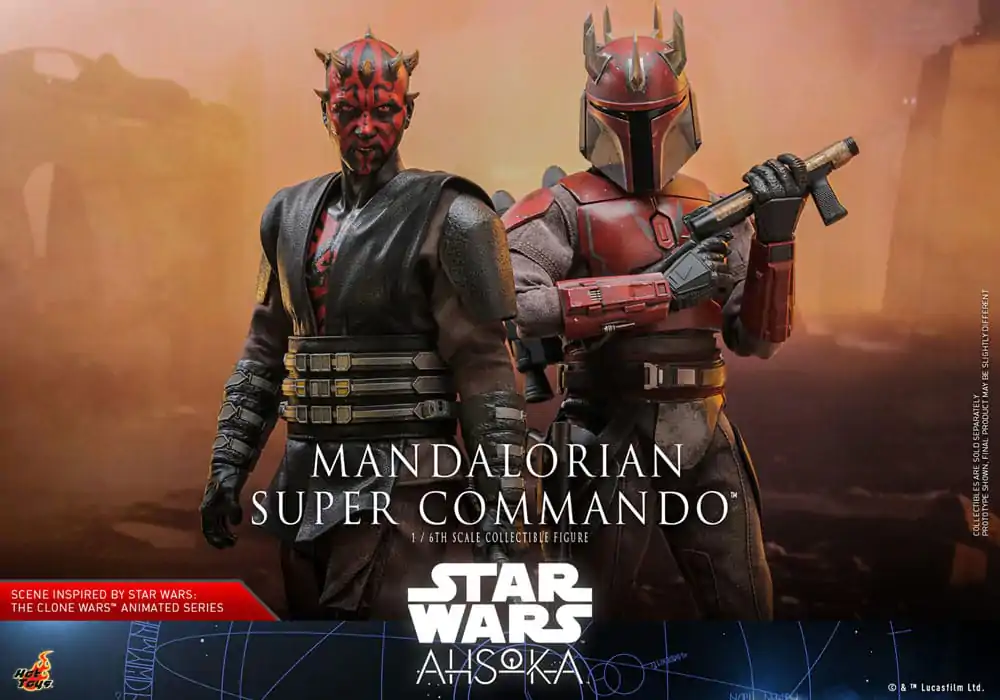 Star Wars: The Mandalorian Figurka Akcji 1/6 Mandalorian Super Commando 31 cm zdjęcie produktu