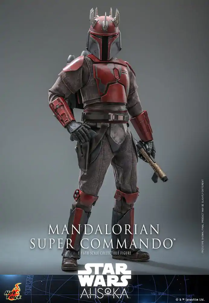 Star Wars: The Mandalorian Figurka Akcji 1/6 Mandalorian Super Commando 31 cm zdjęcie produktu