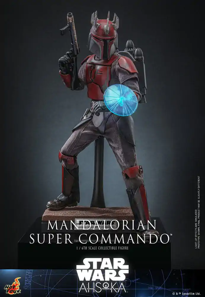 Star Wars: The Mandalorian Figurka Akcji 1/6 Mandalorian Super Commando 31 cm zdjęcie produktu