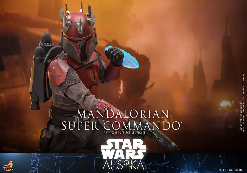 Star Wars: The Mandalorian Figurka Akcji 1/6 Mandalorian Super Commando 31 cm zdjęcie produktu