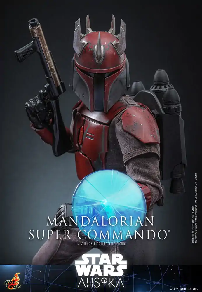 Star Wars: The Mandalorian Figurka Akcji 1/6 Mandalorian Super Commando 31 cm zdjęcie produktu