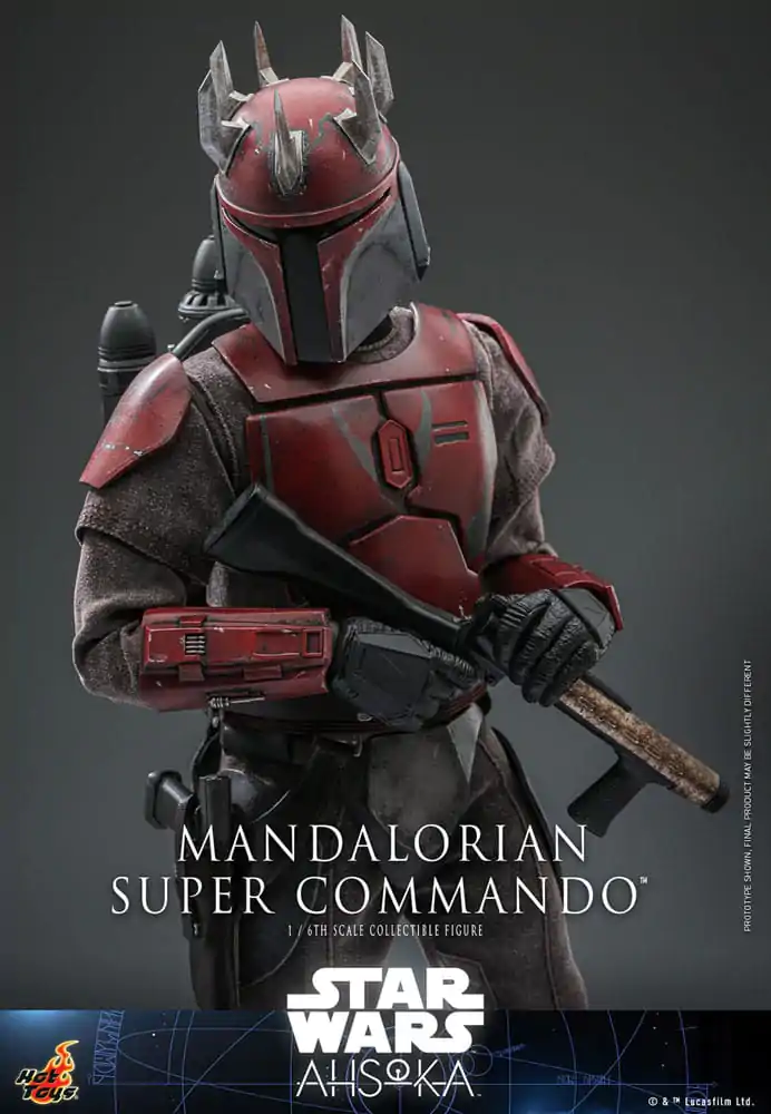 Star Wars: The Mandalorian Figurka Akcji 1/6 Mandalorian Super Commando 31 cm zdjęcie produktu