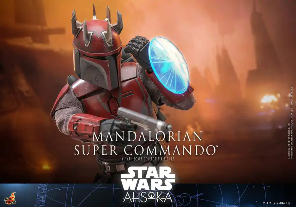 Star Wars: The Mandalorian Figurka Akcji 1/6 Mandalorian Super Commando 31 cm zdjęcie produktu