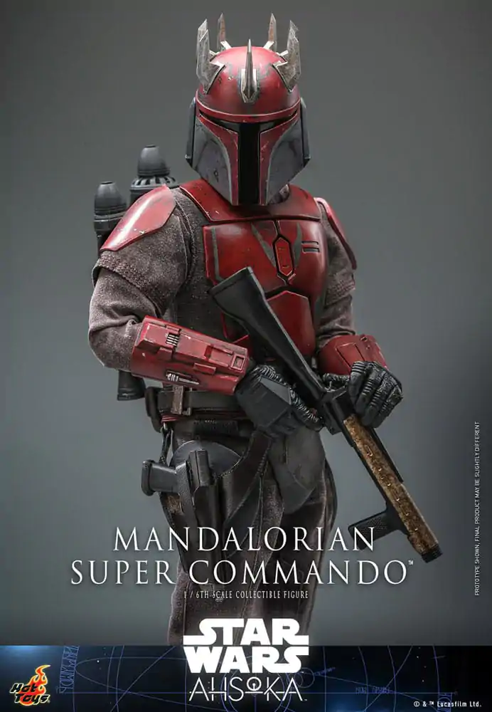 Star Wars: The Mandalorian Figurka Akcji 1/6 Mandalorian Super Commando 31 cm zdjęcie produktu