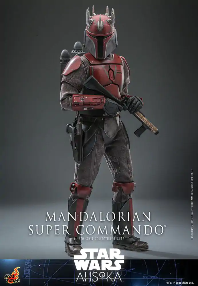 Star Wars: The Mandalorian Figurka Akcji 1/6 Mandalorian Super Commando 31 cm zdjęcie produktu