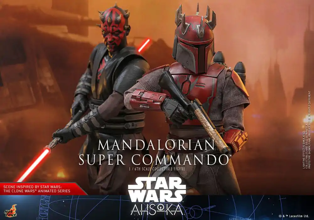 Star Wars: The Mandalorian Figurka Akcji 1/6 Mandalorian Super Commando 31 cm zdjęcie produktu