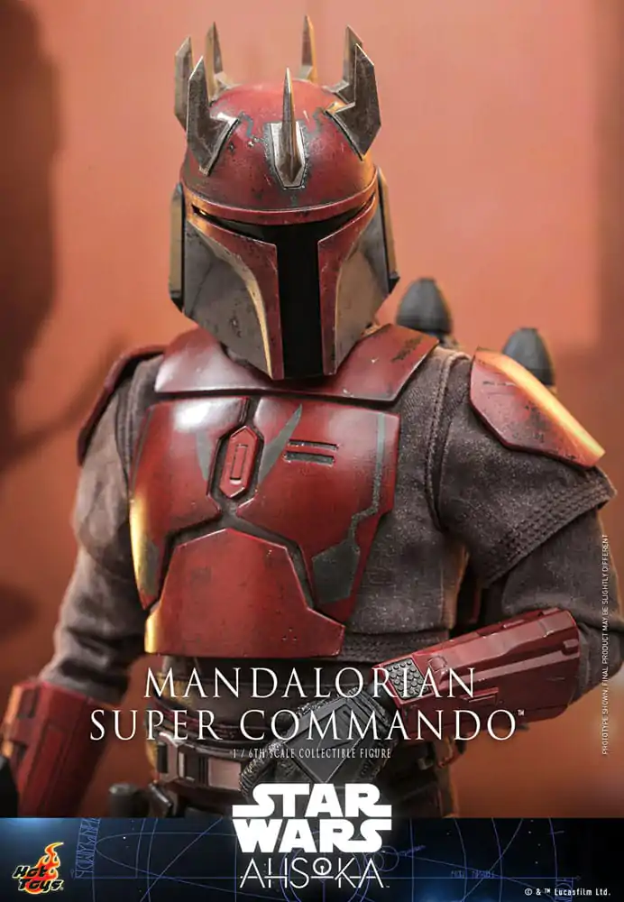 Star Wars: The Mandalorian Figurka Akcji 1/6 Mandalorian Super Commando 31 cm zdjęcie produktu