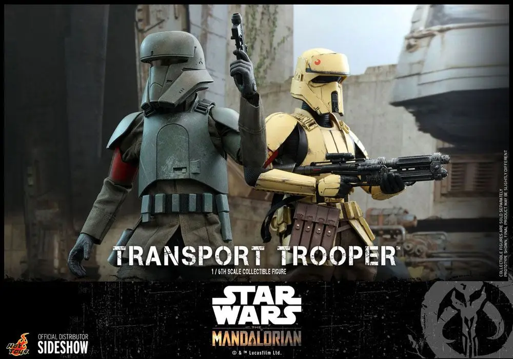 Star Wars The Mandalorian Figurka Akcji 1/6 Transport Trooper 31 cm zdjęcie produktu