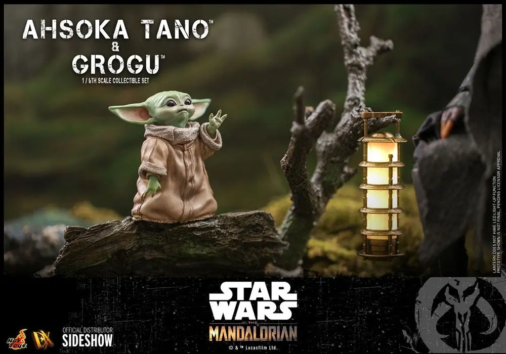 Star Wars The Mandalorian Figurka Akcji 2-Pack 1/6 Ahsoka Tano & Grogu 29 cm zdjęcie produktu