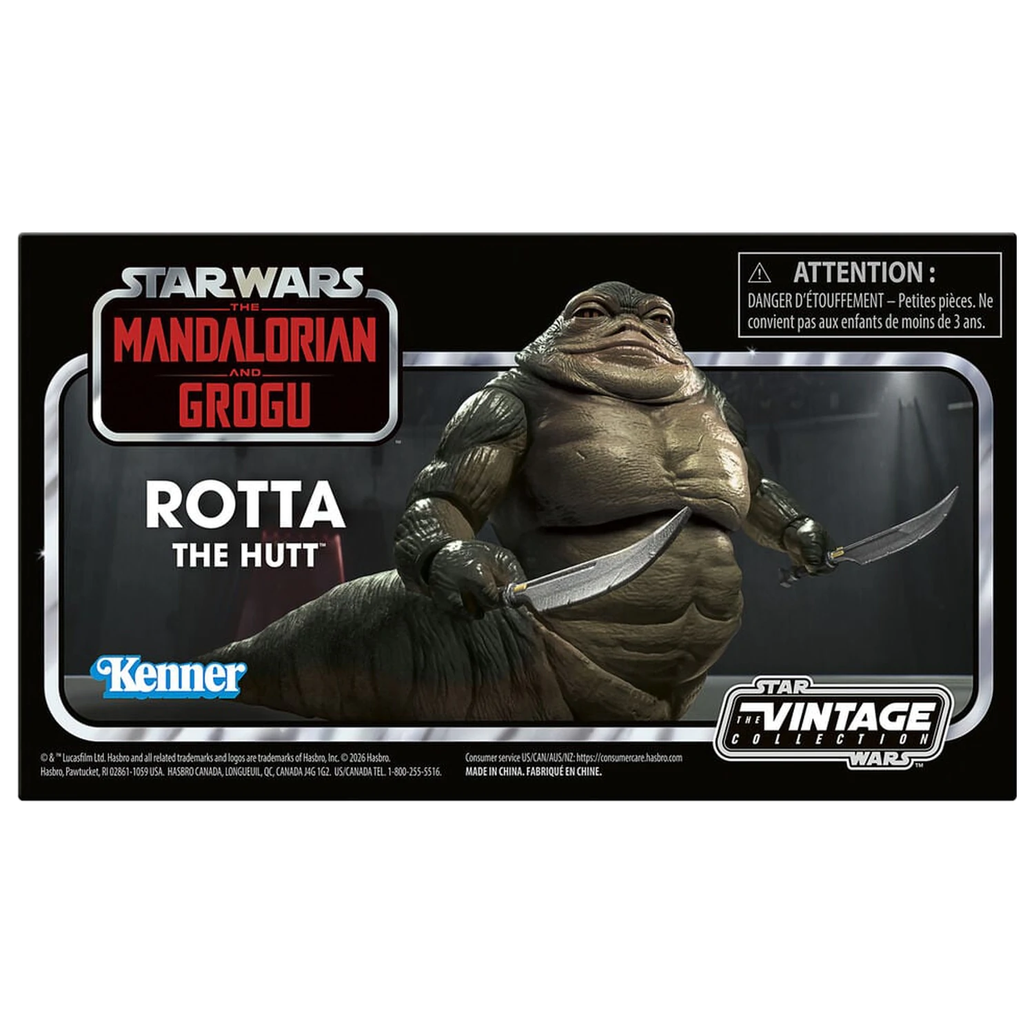 Star Wars The Mandalorian and Grog Rotta The Hutt figurka 9,5cm zdjęcie produktu