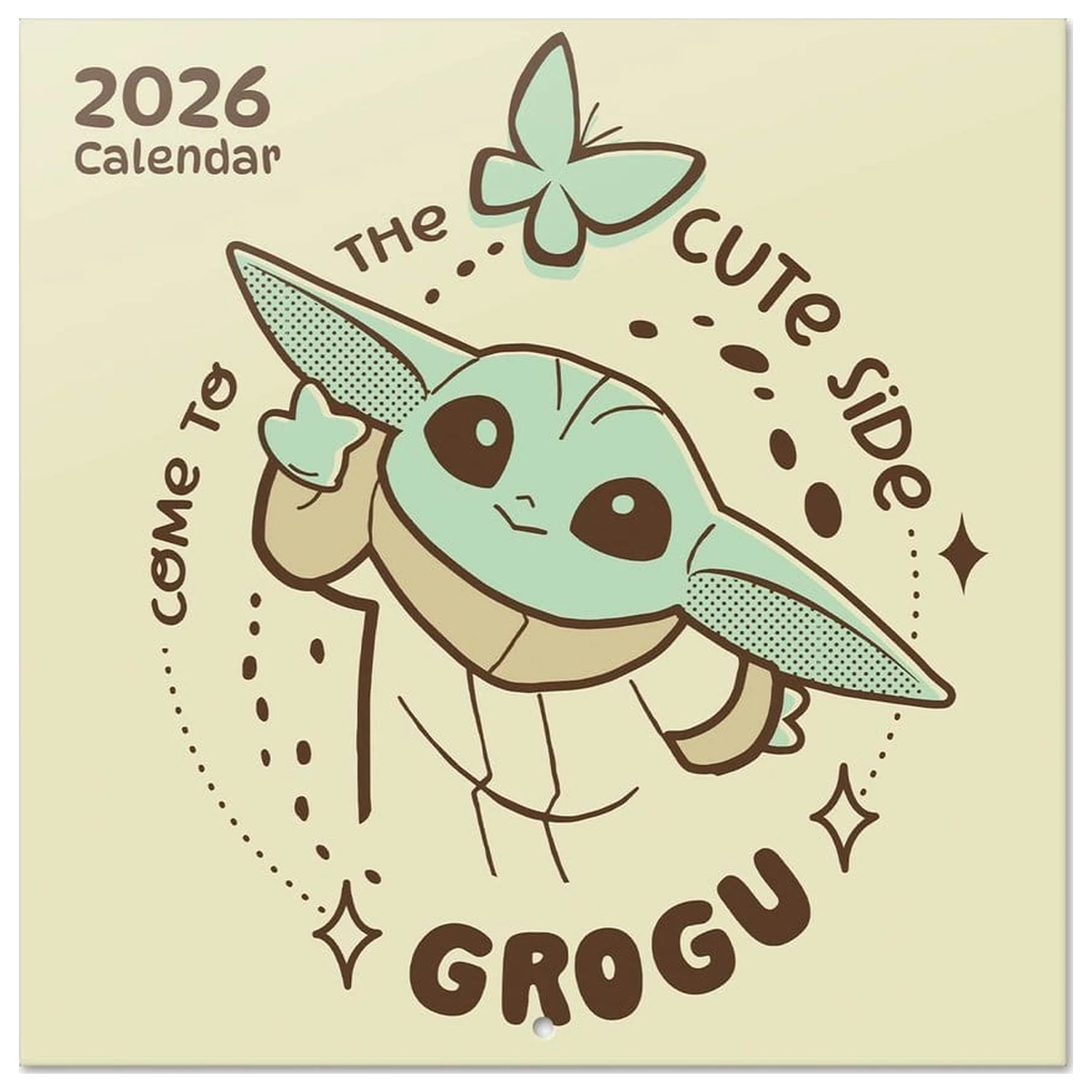 Star Wars The Mandalorian and Grogu 2027 Kalendarz ścienny 30 x 30 cm zdjęcie produktu