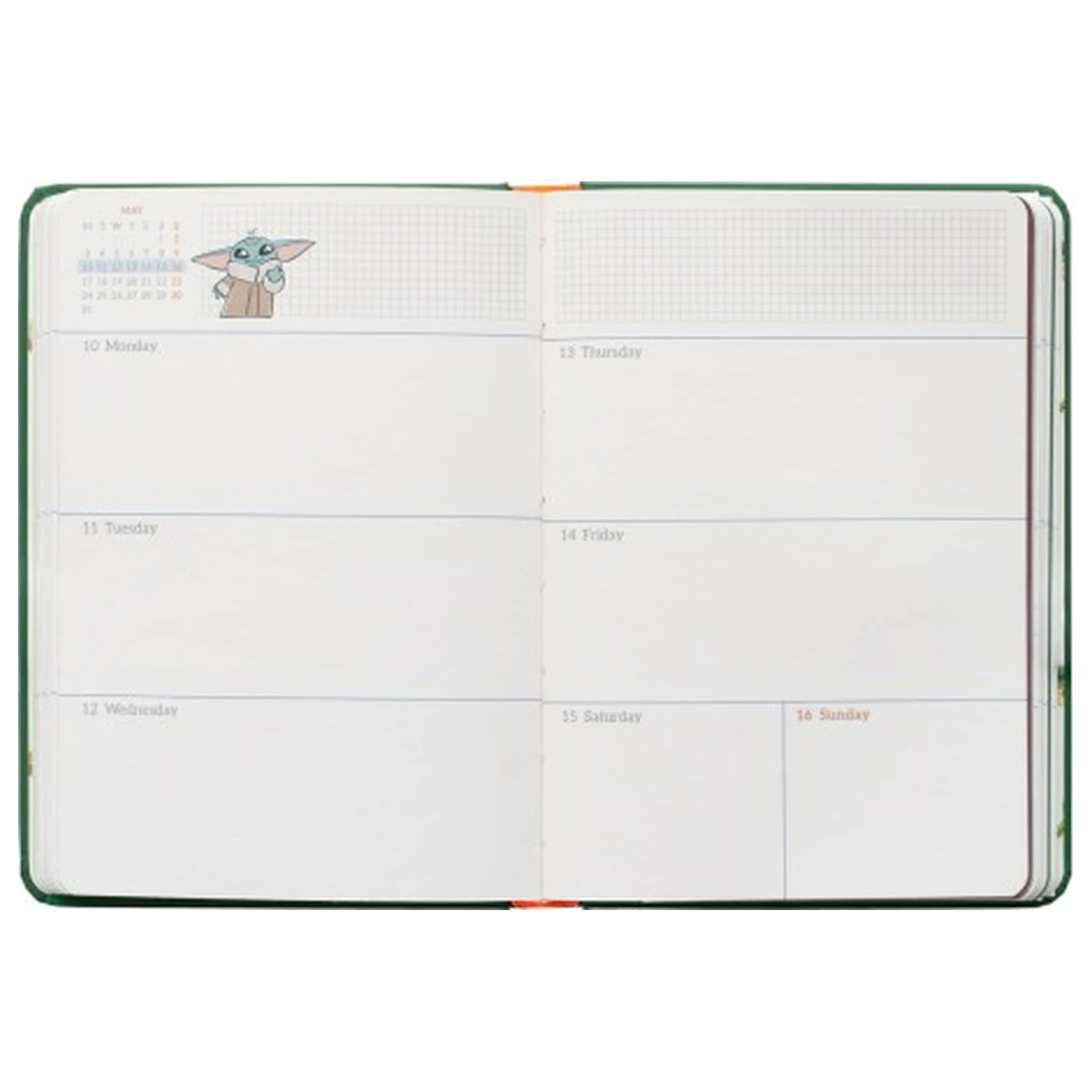 Star Wars: The Mandalorian and Grogu Academic Diary 2026/2027 A6 *wersja angielska* zdjęcie produktu