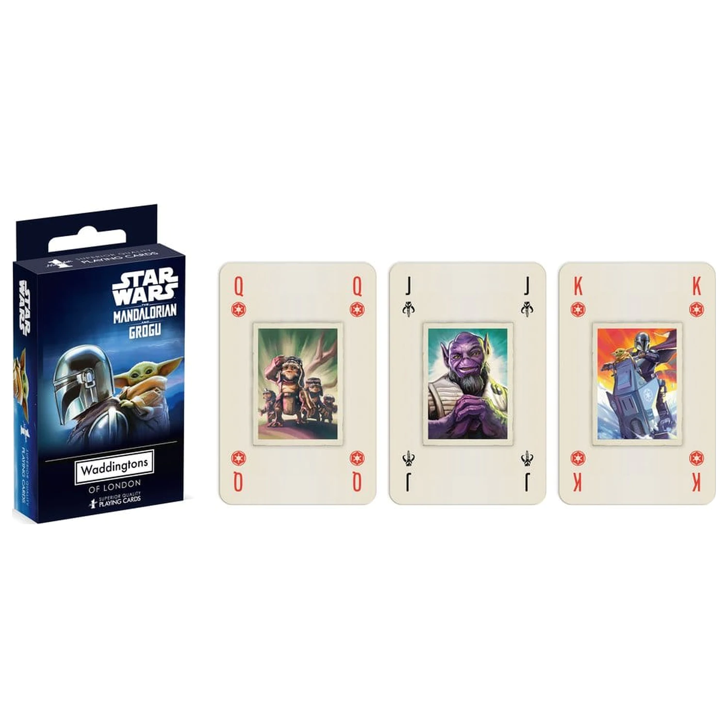 Star Wars Karty do gry The Mandalorian and Grogu *Wersja angielska* zdjęcie produktu