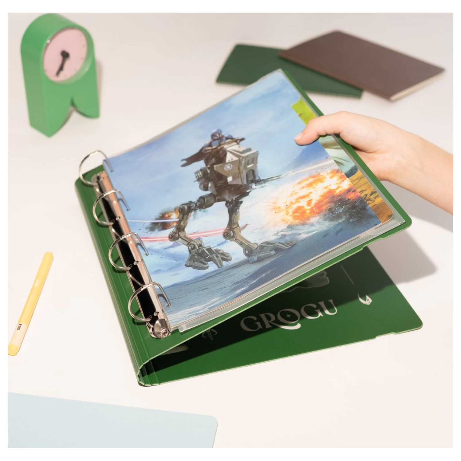 Star Wars: The Mandalorian and Grogu Segregator Ring Binder zdjęcie produktu