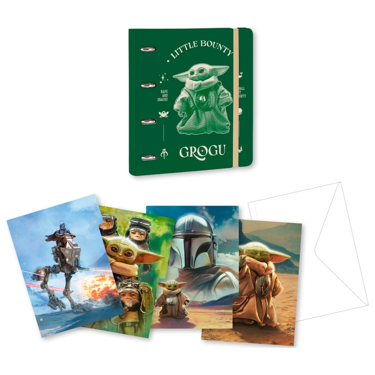 Star Wars: The Mandalorian and Grogu Segregator Ring Binder zdjęcie produktu