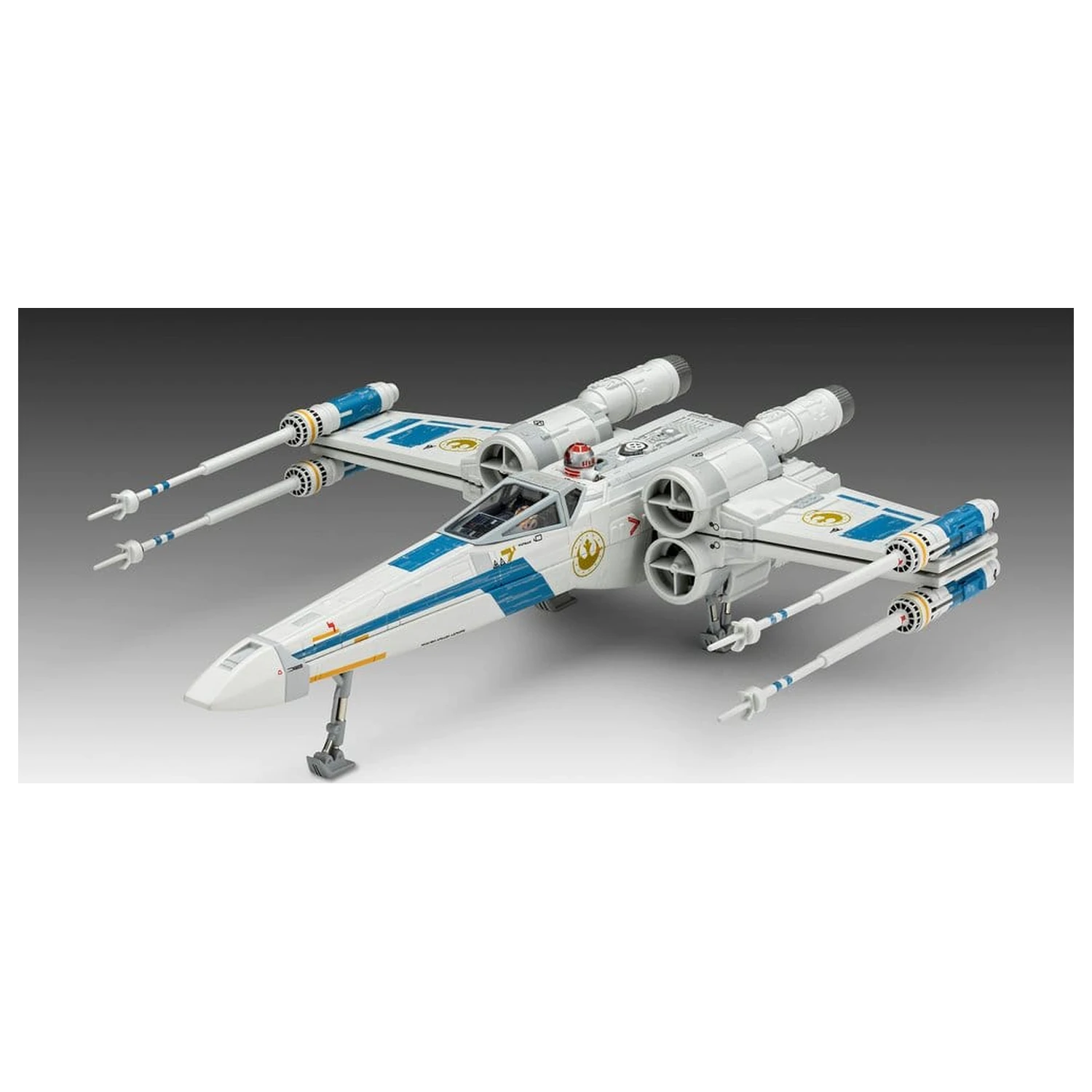 Star Wars The Mandalorian and Grogu Revell Zestaw Modeli 1/57 New Republic X-Wing Fighter 22 cm zdjęcie produktu