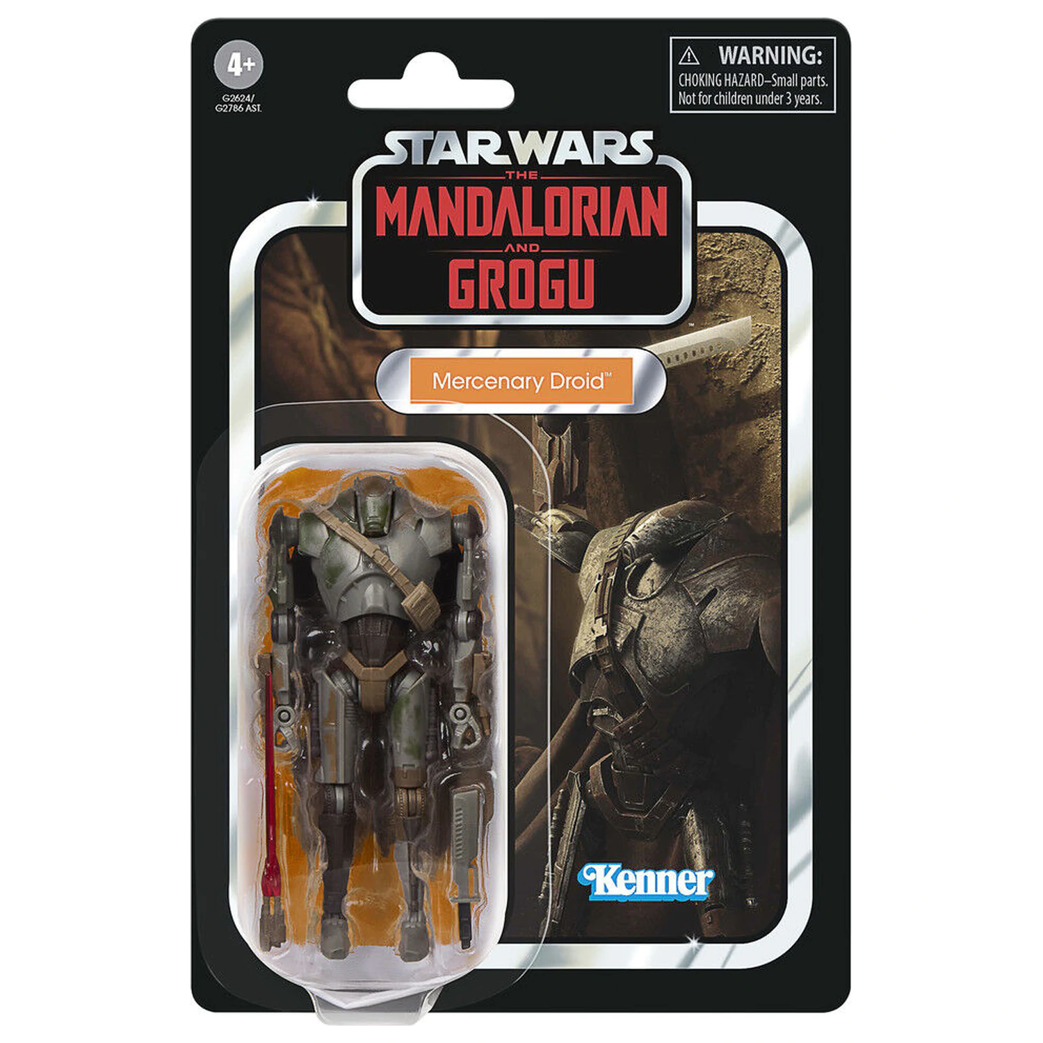 Star Wars The Mandalorian And Grogu Star Wars Kenner Mercenary Droid figurka 10 cm zdjęcie produktu