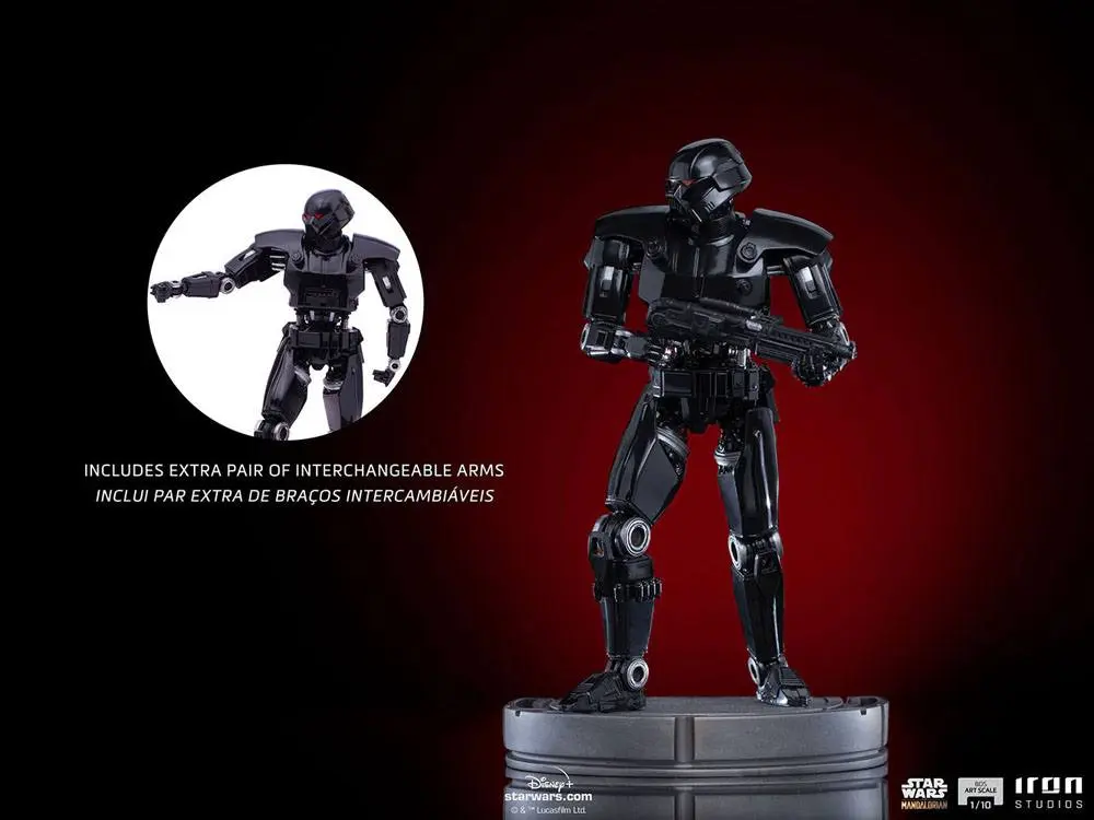 Star Wars The Mandalorian BDS Art Scale Statua 1/10 Dark Trooper 24 cm zdjęcie produktu