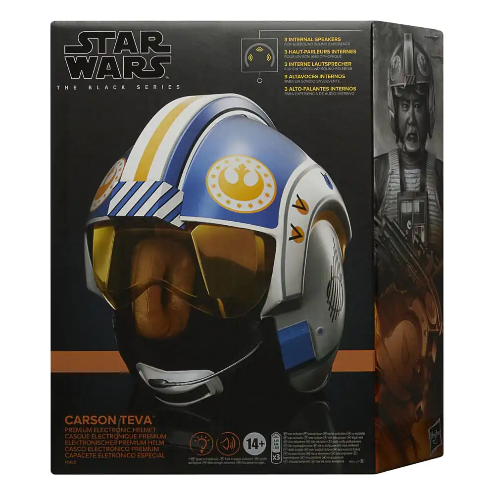 Star Wars: The Mandalorian Black Series Elektroniczny Hełm Carson Teva zdjęcie produktu