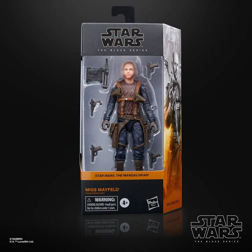 Star Wars: The Mandalorian Black Series Figurka Akcji Migs Mayfeld 15 cm zdjęcie produktu