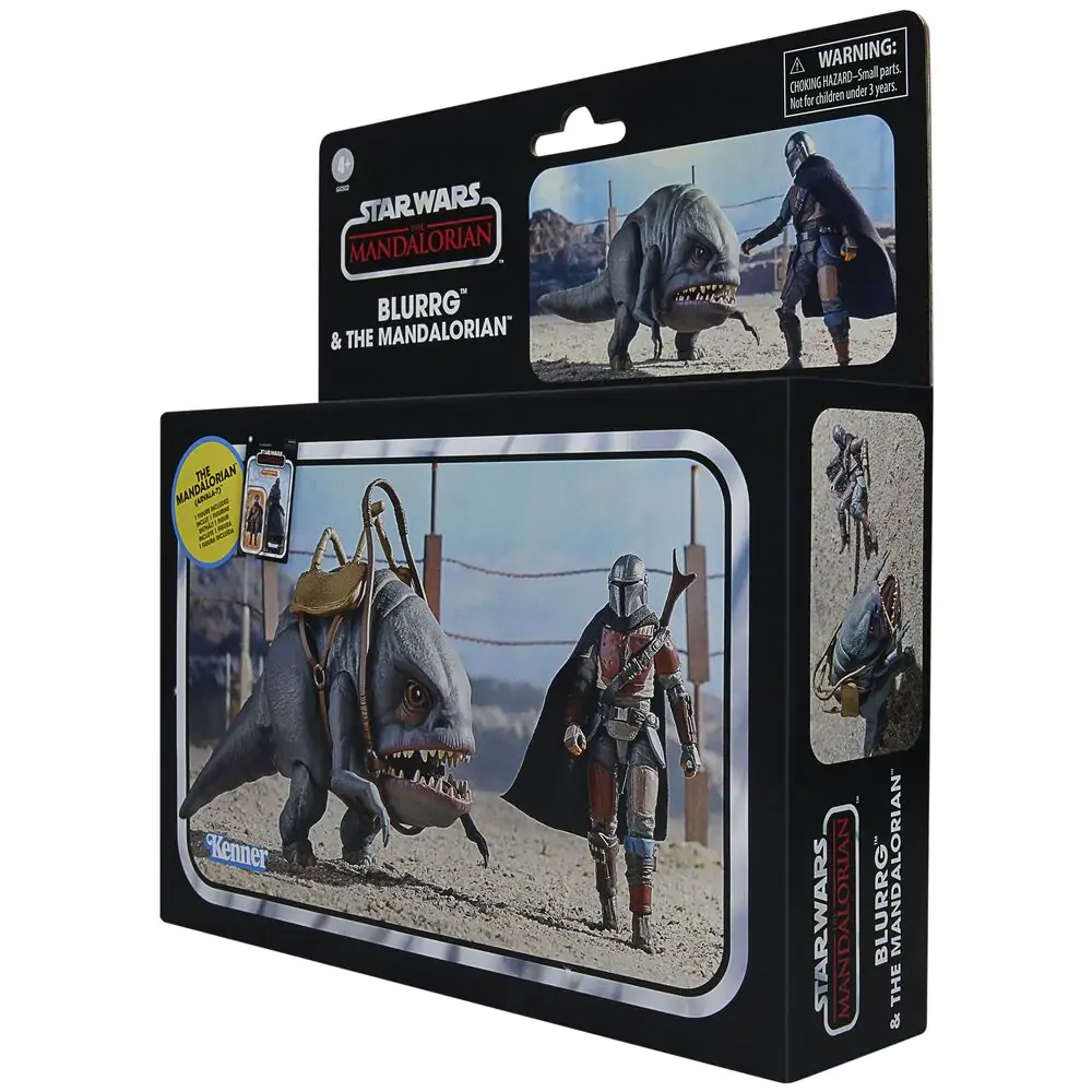 Star Wars The Mandalorian - Blurrg & Mandalorian zestaw 2 figurek 9,5 cm zdjęcie produktu