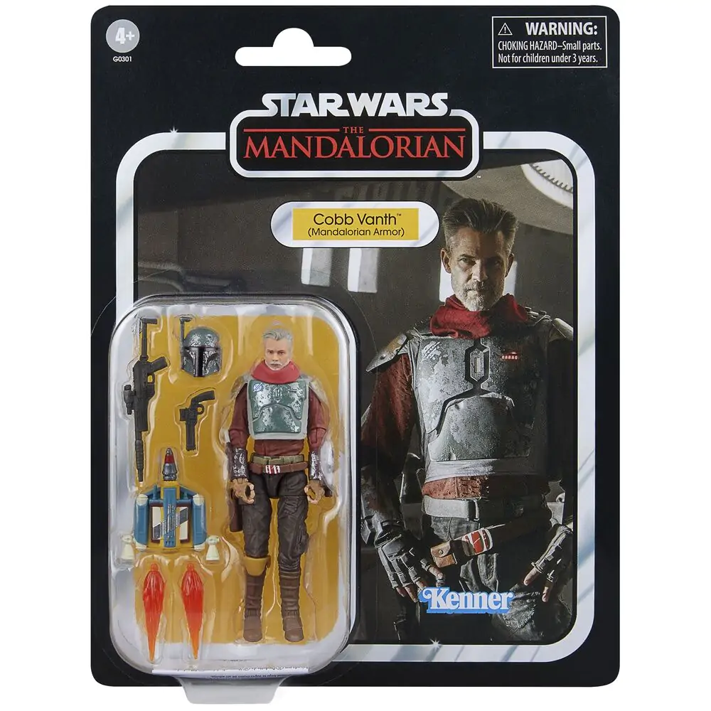 Star Wars The Mandalorian Cobb Vanth Mandalorian Armor figurka 9,5 cm zdjęcie produktu