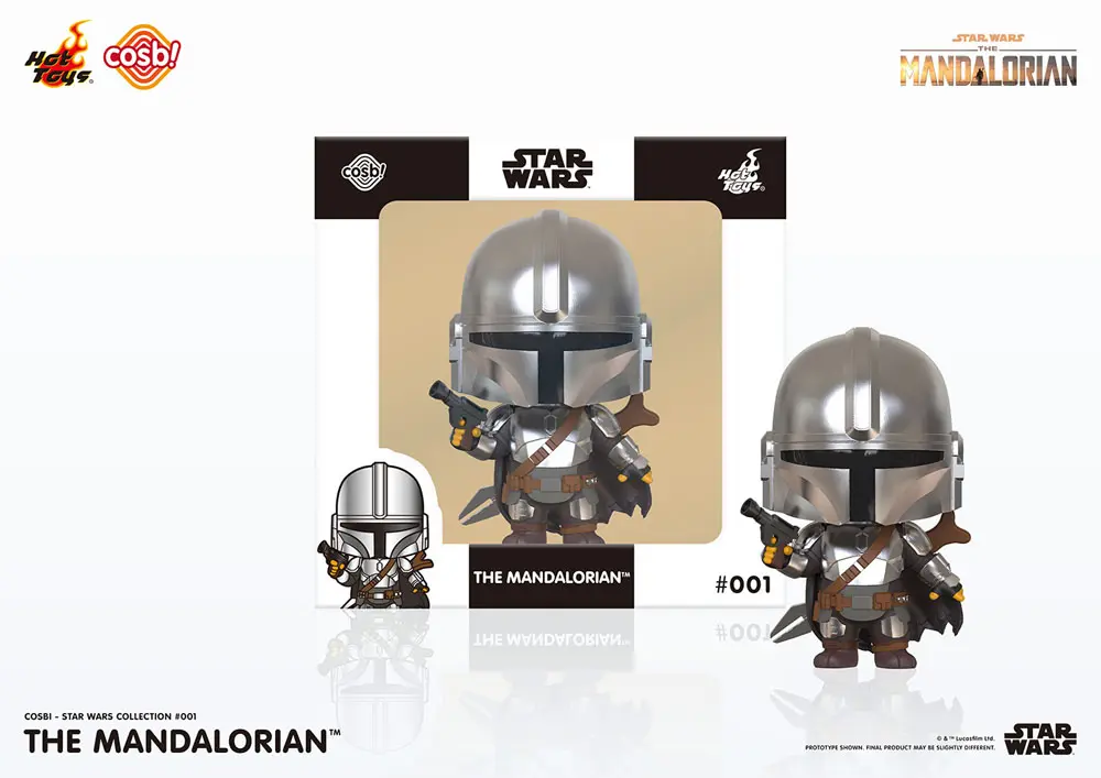 Star Wars: The Mandalorian Cosbi Mini Figurka The Mandalorian 8 cm zdjęcie produktu