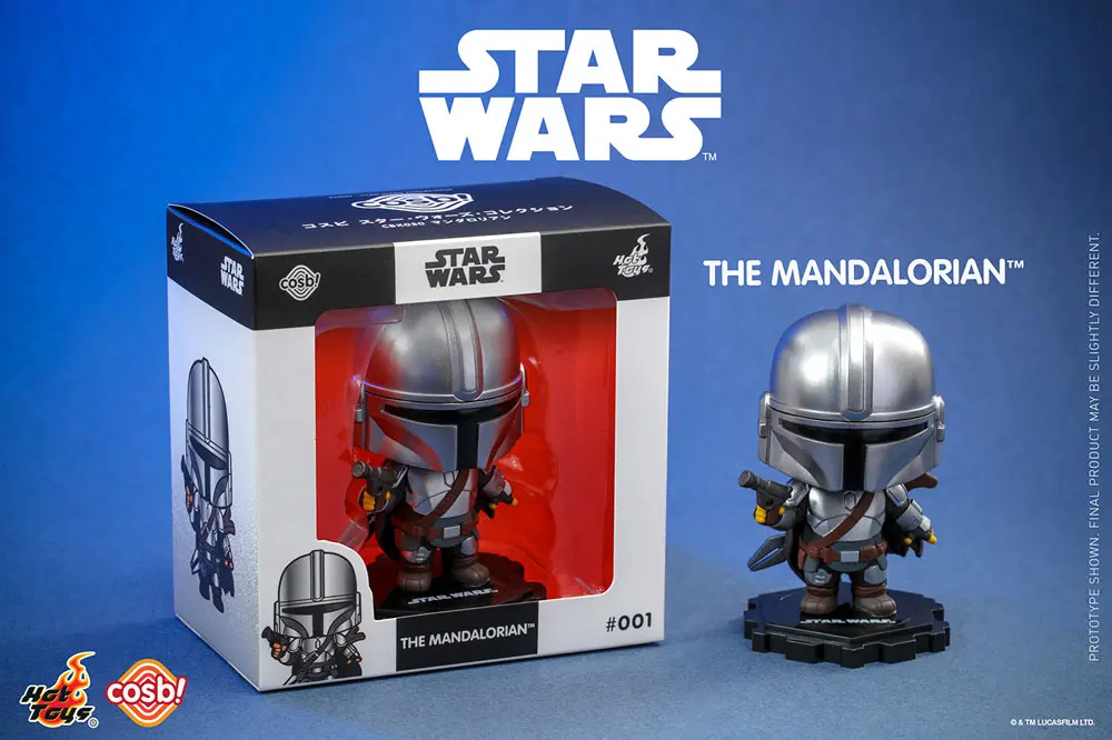 Star Wars: The Mandalorian Cosbi Mini Figurka The Mandalorian 8 cm zdjęcie produktu