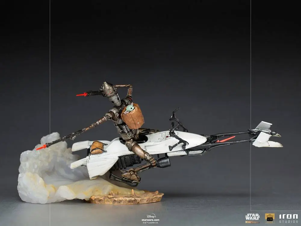 Star Wars The Mandalorian Deluxe Art Scale Statue 1/10 IG-11 & The Child 20 cm Statua zdjęcie produktu