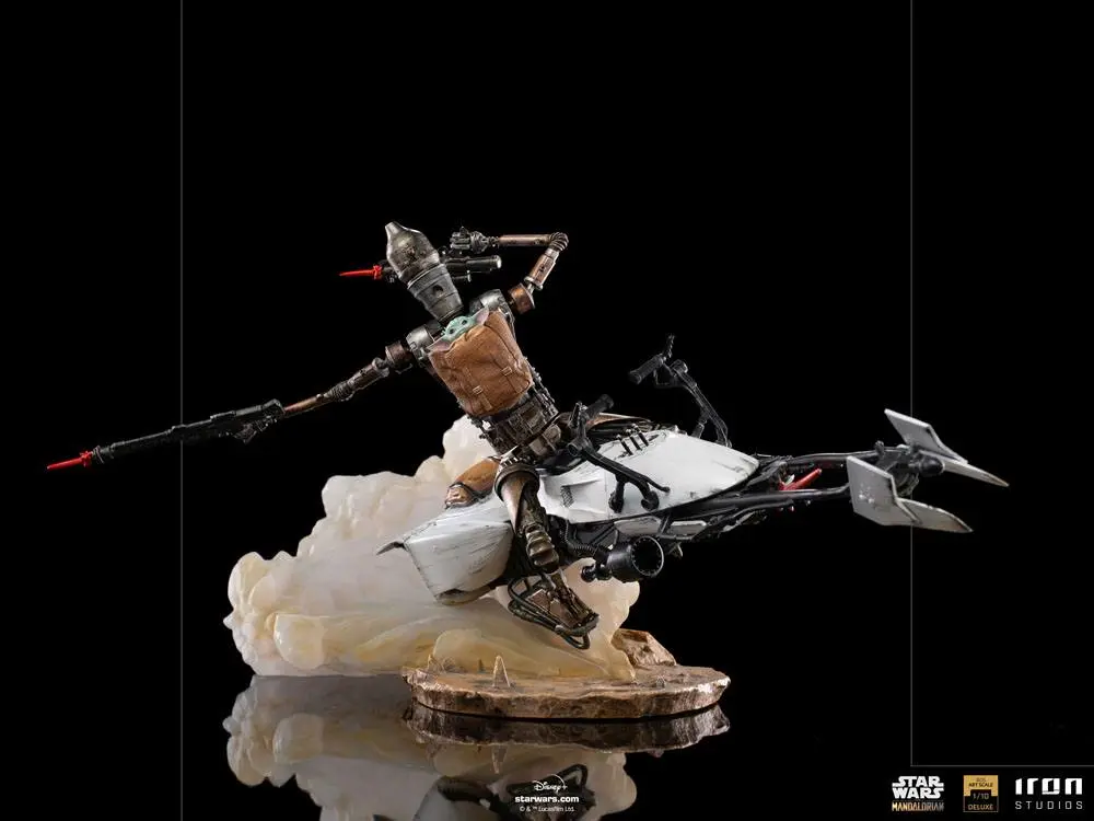 Star Wars The Mandalorian Deluxe Art Scale Statue 1/10 IG-11 & The Child 20 cm Statua zdjęcie produktu