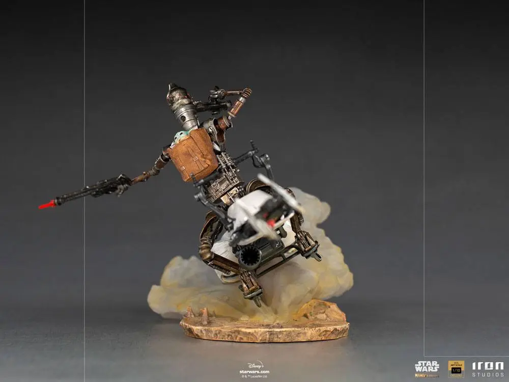 Star Wars The Mandalorian Deluxe Art Scale Statue 1/10 IG-11 & The Child 20 cm Statua zdjęcie produktu