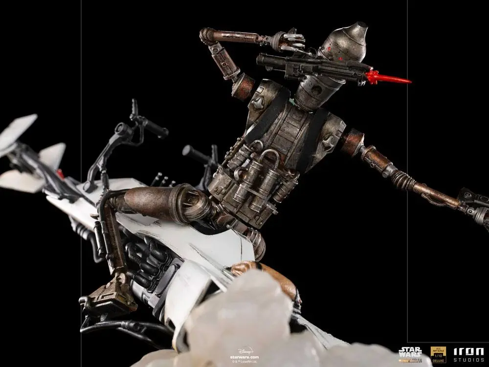 Star Wars The Mandalorian Deluxe Art Scale Statue 1/10 IG-11 & The Child 20 cm Statua zdjęcie produktu