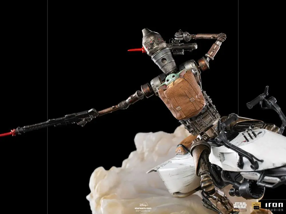 Star Wars The Mandalorian Deluxe Art Scale Statue 1/10 IG-11 & The Child 20 cm Statua zdjęcie produktu