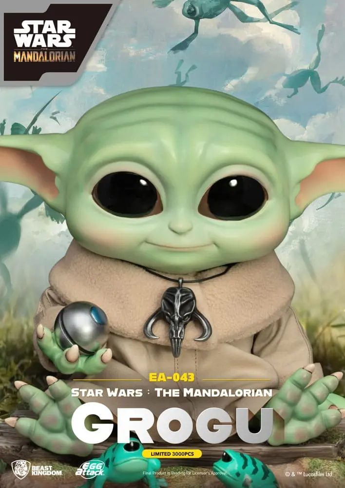 Star Wars: The Mandalorian Egg Attack Statua Grogu 18 cm zdjęcie produktu