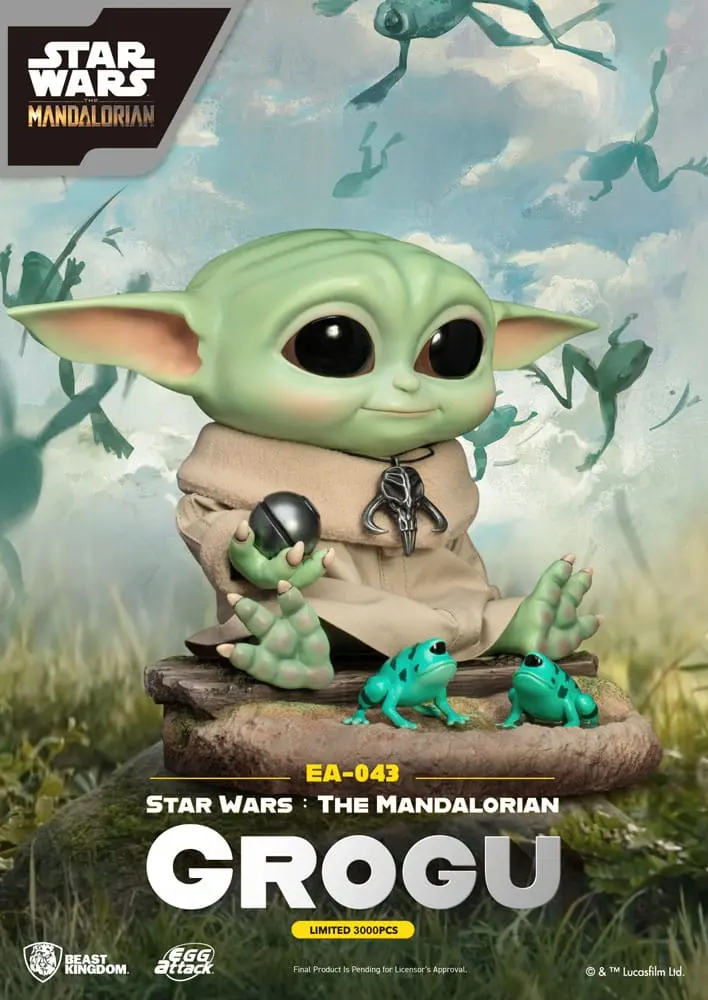 Star Wars: The Mandalorian Egg Attack Statua Grogu 18 cm zdjęcie produktu