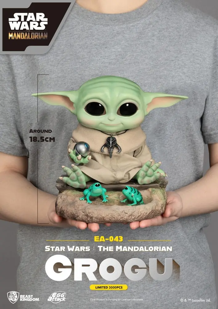 Star Wars: The Mandalorian Egg Attack Statua Grogu 18 cm zdjęcie produktu