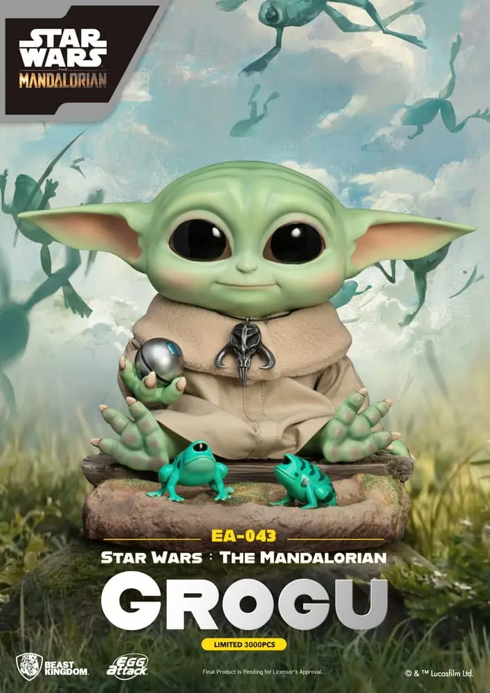 Star Wars: The Mandalorian Egg Attack Statua Grogu 18 cm zdjęcie produktu