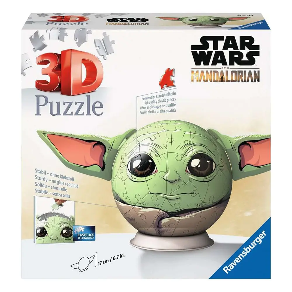 Star Wars: The Mandalorian 3D Puzzle Grogu (72 części) zdjęcie produktu