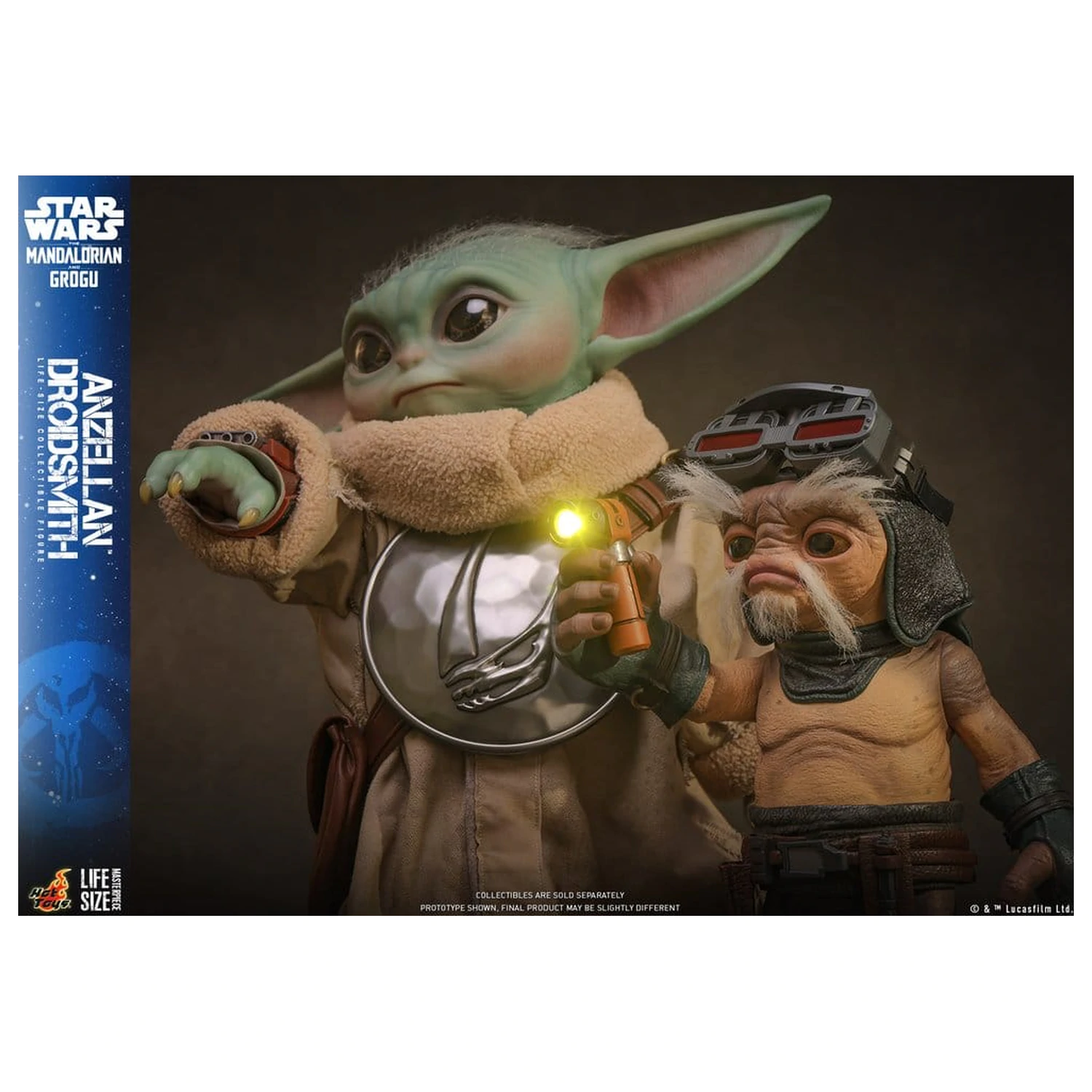 Star Wars: The Mandalorian & Grogu Life-Size Figura Anzellan Droidsmith 27 cm zdjęcie produktu