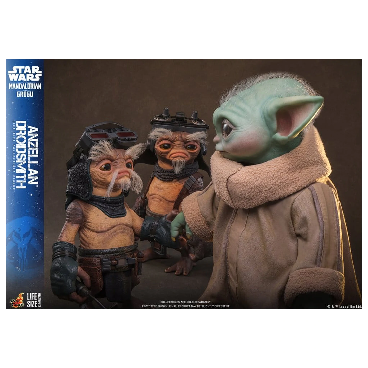 Star Wars: The Mandalorian & Grogu Life-Size Figura Anzellan Droidsmith 27 cm zdjęcie produktu