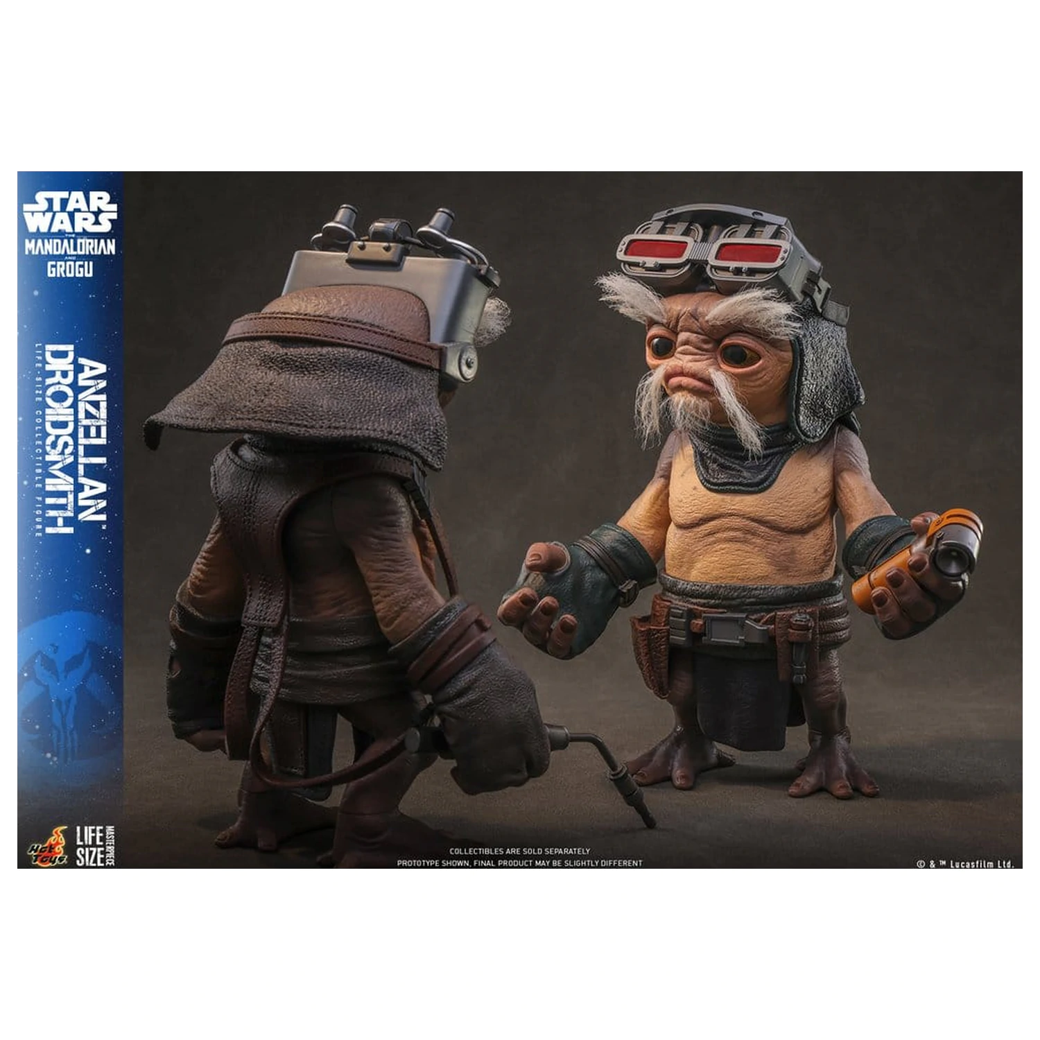 Star Wars: The Mandalorian & Grogu Life-Size Figura Anzellan Droidsmith 27 cm zdjęcie produktu