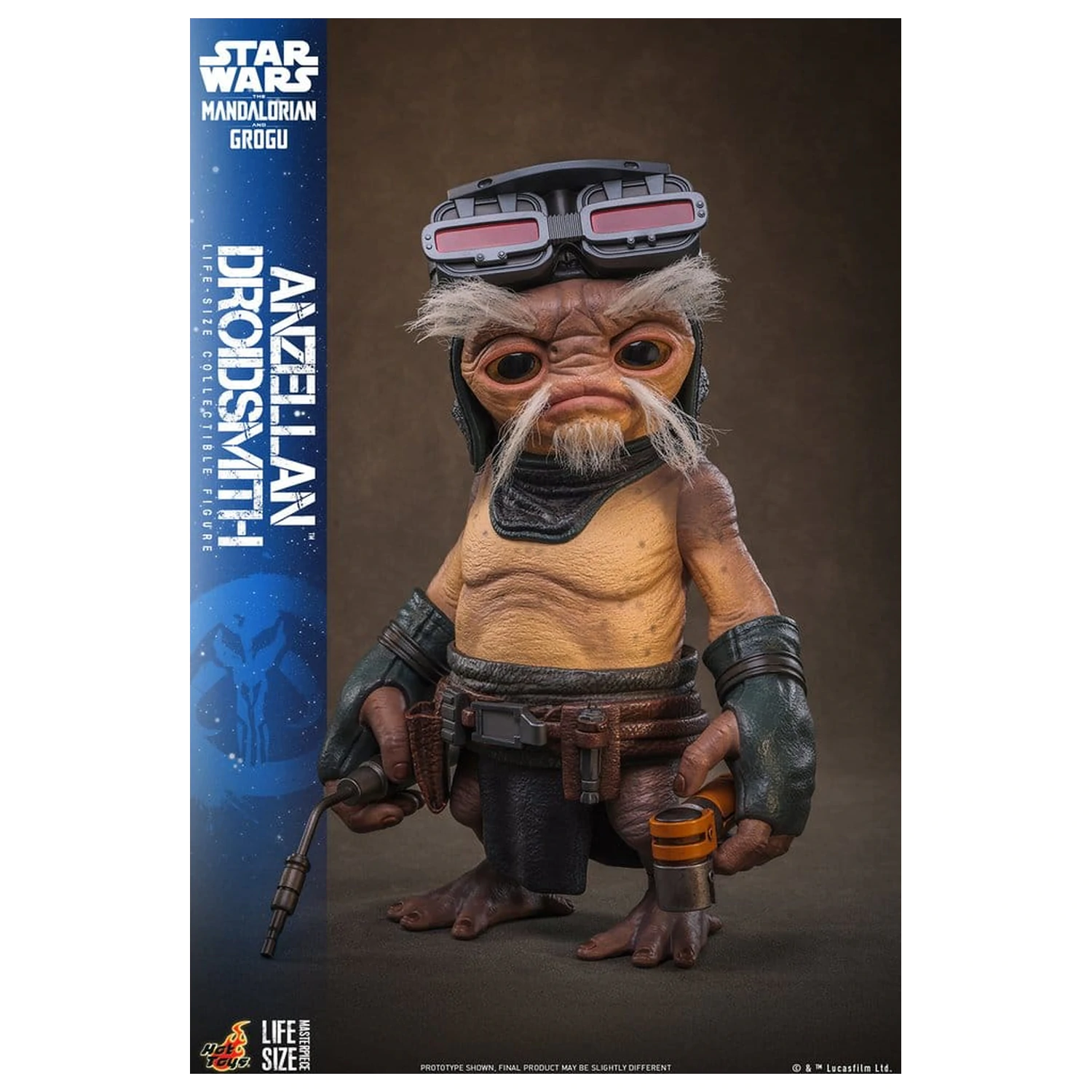 Star Wars: The Mandalorian & Grogu Life-Size Figura Anzellan Droidsmith 27 cm zdjęcie produktu