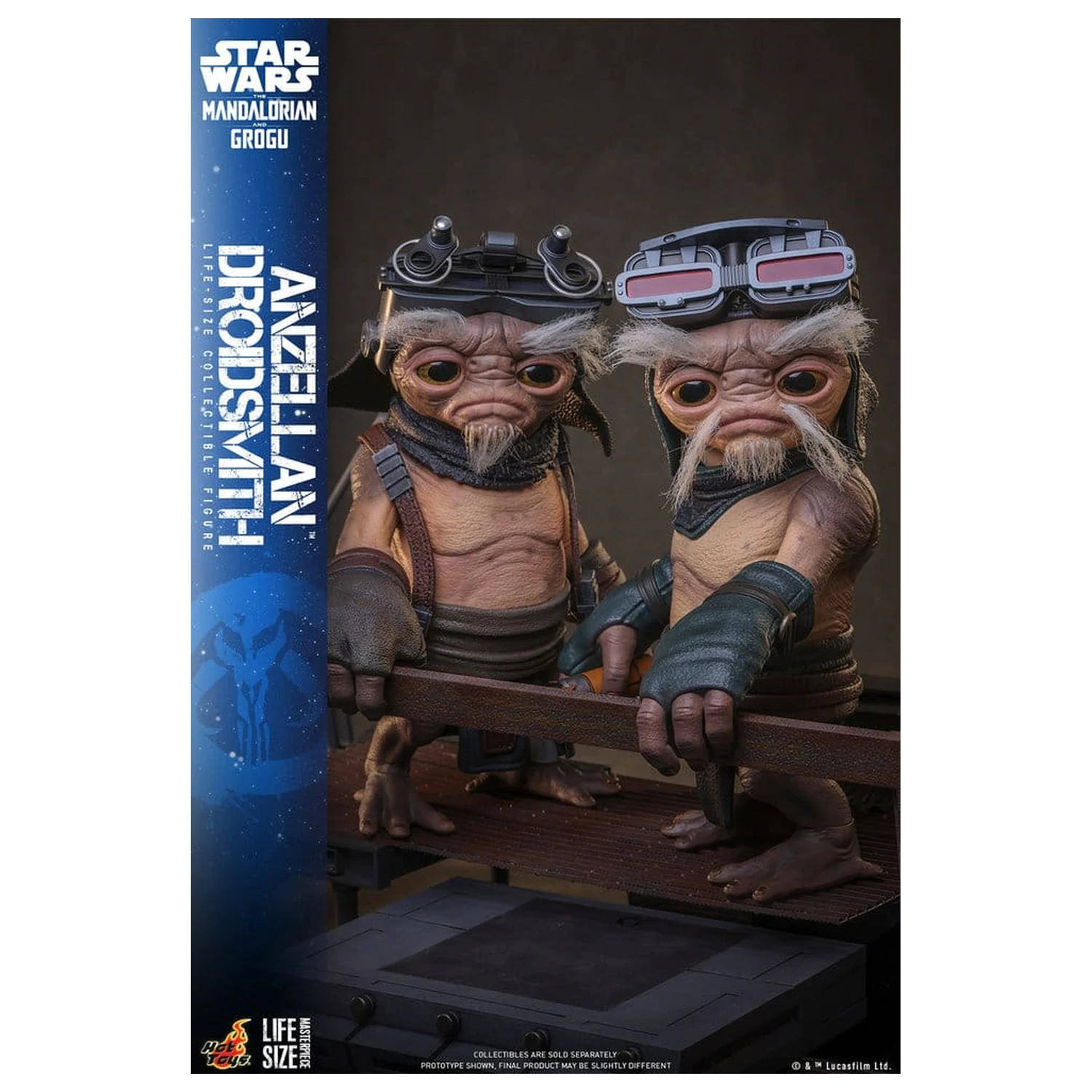 Star Wars: The Mandalorian & Grogu Life-Size Figura Anzellan Droidsmith 27 cm zdjęcie produktu