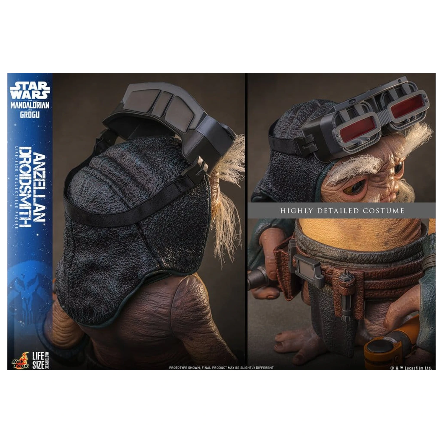 Star Wars: The Mandalorian & Grogu Life-Size Figura Anzellan Droidsmith 27 cm zdjęcie produktu