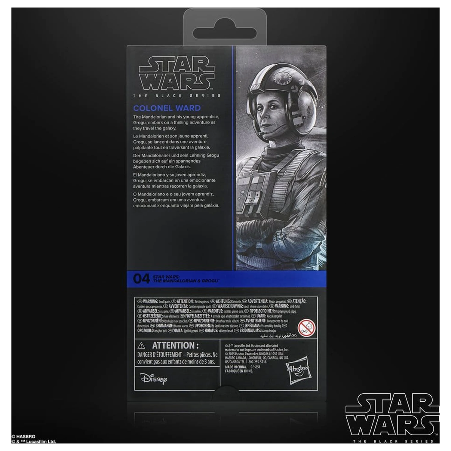 Star Wars: The Mandalorian & Grogu Black Series Figurka akcji Colonel Ward 15 cm zdjęcie produktu