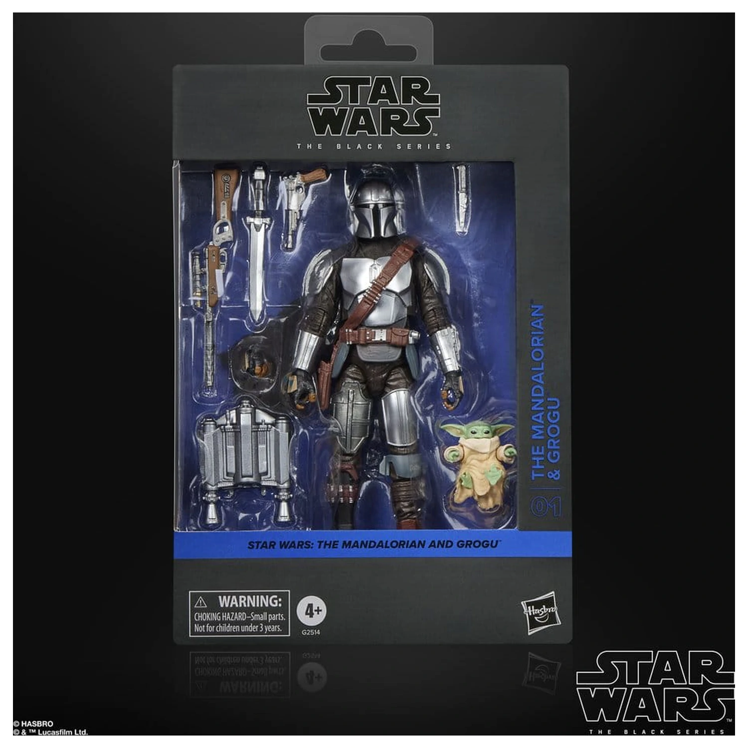 Star Wars: The Mandalorian & Grogu Black Series Figurka akcji The Mandalorian & Grogu 15 cm zdjęcie produktu