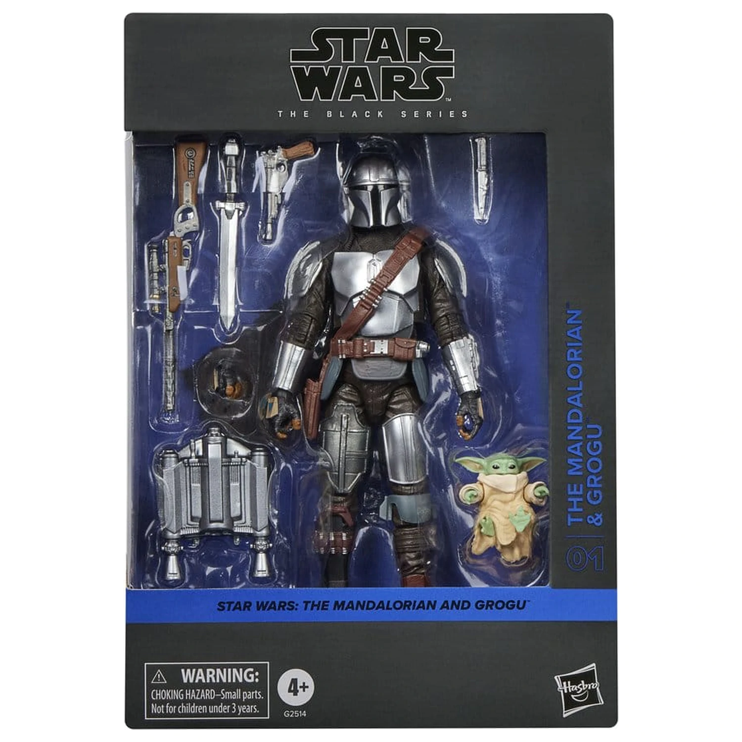 Star Wars: The Mandalorian & Grogu Black Series Figurka akcji The Mandalorian & Grogu 15 cm zdjęcie produktu